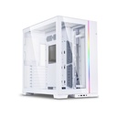 LIAN LI O11 Dynamic EVO Evolution Continues Aluminum Steel Tempered Glass ATX Mid Tower Case - White
