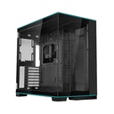 LIAN LI O11 Dynamic EVO RGB Front And Side Tempered Glass Panel ATX Mid Tower Case - Black (No Fans Included)