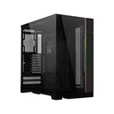 LIAN LI O11 Dynamic EVO XL Front And Side Tempered Glass Panel ATX Full Tower Case - Black (No Fans Included)