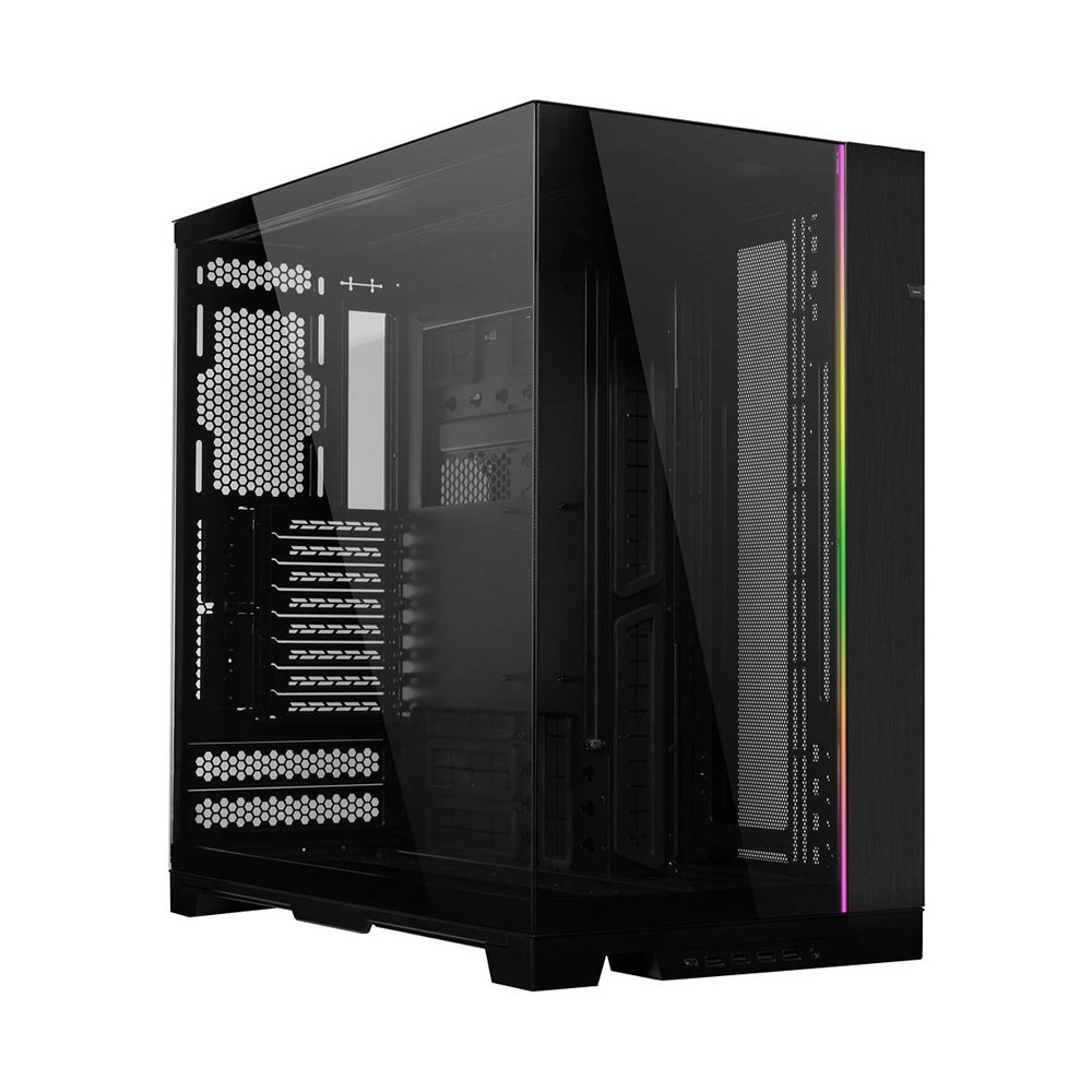 Lian Li O11 Dynamic EVO XL RGB Tempered Glass Full Tower Gaming PC Case (Fans Not Included), Black | G99.O11DEXL-X.00
