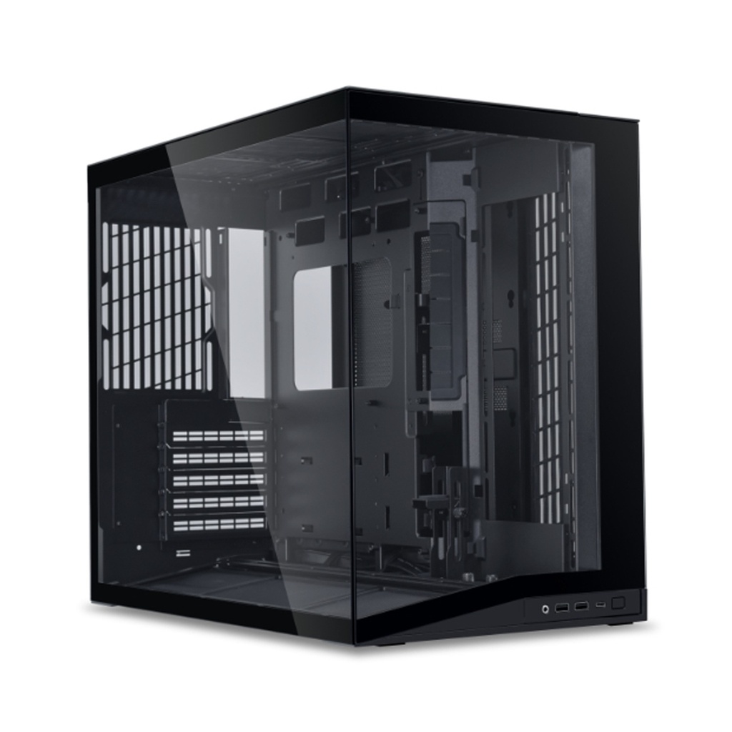 LIAN LI O11 Dynamic Mini V2 ATX Mid Tower Gaming Case (Fans Not Included) - Black