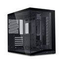 LIAN LI O11 Dynamic Mini V2 ATX Mid Tower Gaming Case (Fans Not Included) - Black