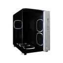 Montech King 95 Ultra Mid Tower Two Panel Front & Left Side Tempered Glass Case with 6 RGB Fans - Black
