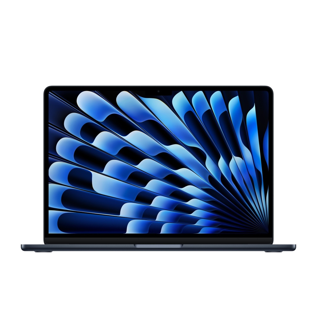 Apple MacBook Air 13" M3 Chip, 8-Core CPU / 10-Core GPU, 16GB unified memory, 512GB SSD, 13.6’’ Liquid Retina display, English Backlit Magic Keyboard, Midnight | MXCV3X/A