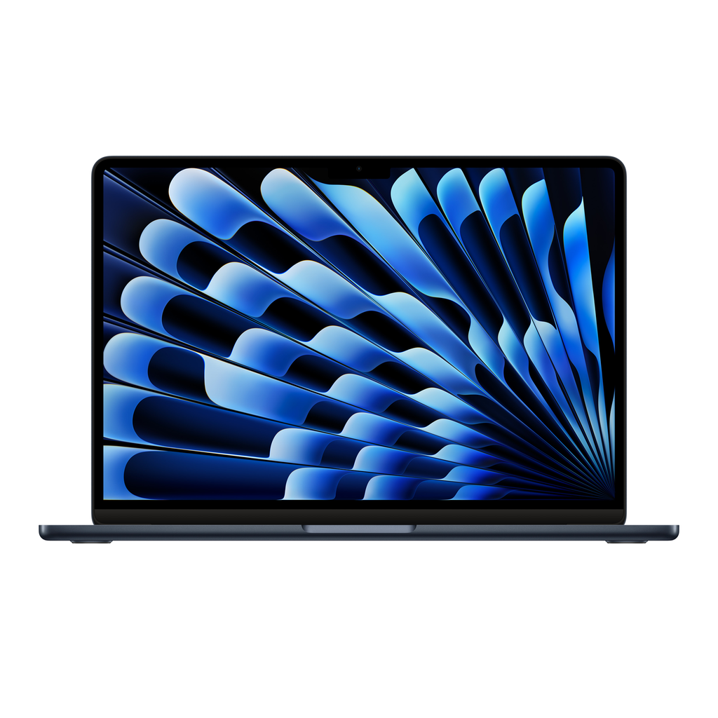 [NS027677] Apple MacBook Air 13'' M3 Chip 8-Core CPU 10-Core GPU 24GB RAM 512GB SSD (Eng/Arb KB) - Midnight