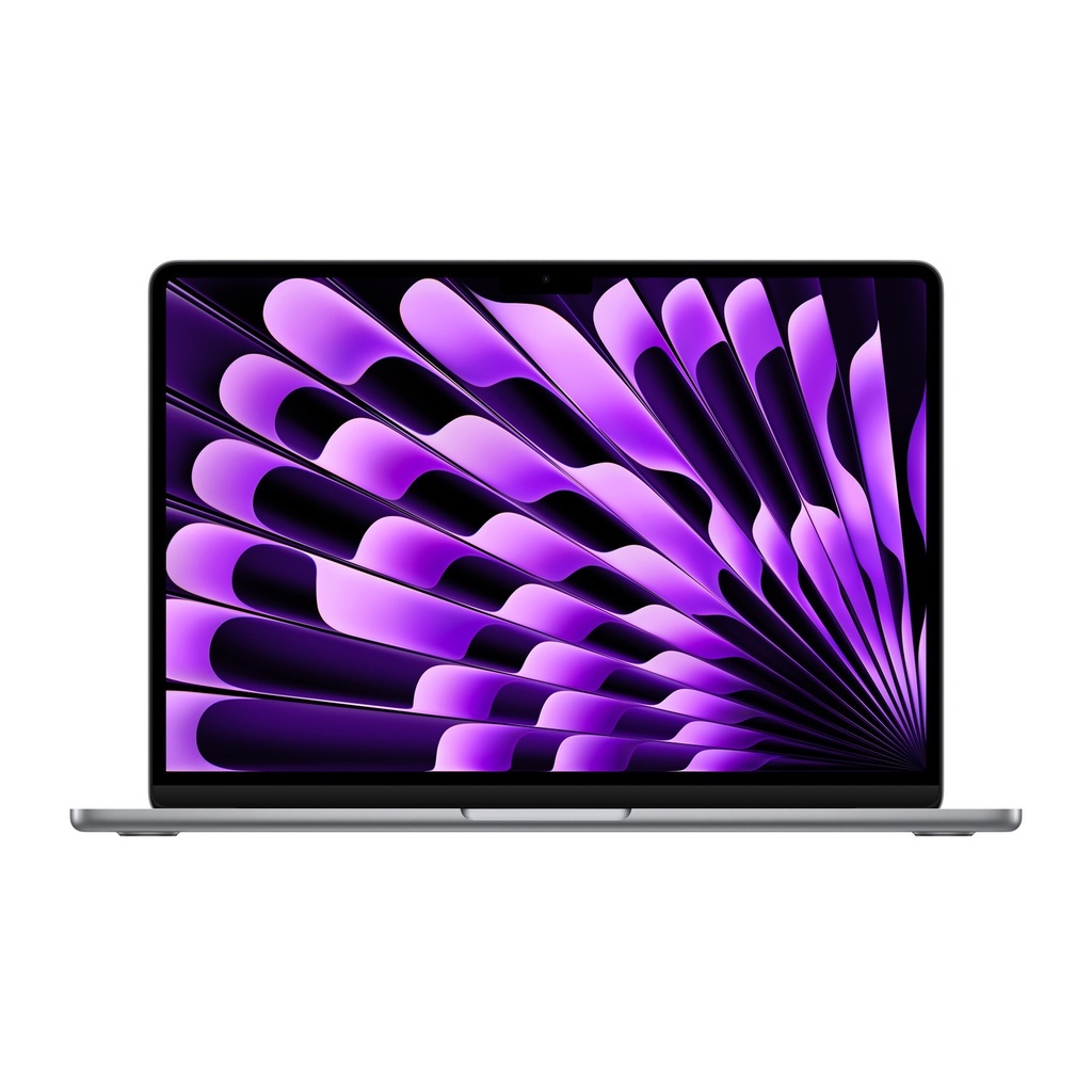 [NS016435] Apple MacBook Air 13-inch Apple M3 chip with 8-core CPU and 8-core GPU, 8GB, 256GB SSD Arabic/English Keyboards - Space Grey - MRXN3AB/A