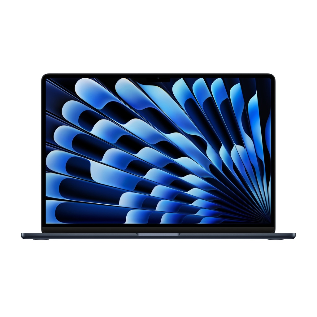 Apple MacBook Air 15" M3 Chip 8-Core CPU 10-Core GPU 16GB RAM 256GB SSD (Eng/Arb KB) - Midnight