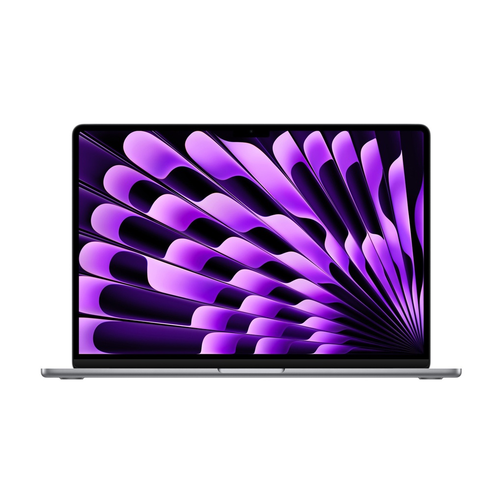 [NS028757] Apple MacBook Air 15'' M3 Chip 8-Core CPU 10-Core GPU 24GB RAM 512GB SSD (Arabic / English) - Space Grey