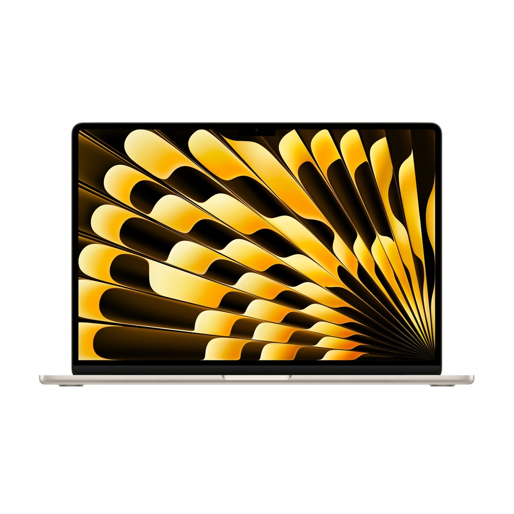 Apple MacBook Air 15'' M3 Chip 8-Core CPU 10-Core GPU 8GB RAM 512GB SSD (Arabic / English) - Star Light