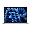 APPLE MacBook Air 15-inch M3 chip with 8-core CPU and 10-core GPU, 8GB, 256GB SSD - Midnight , EN/AR