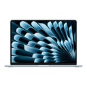 MacBook Air 15-inch M4 Chip, 10-Core CPU, 10-Core GPU, 24GB RAM, 512GB SSD, (English/Arabic Keyboard) - SKY BLUE