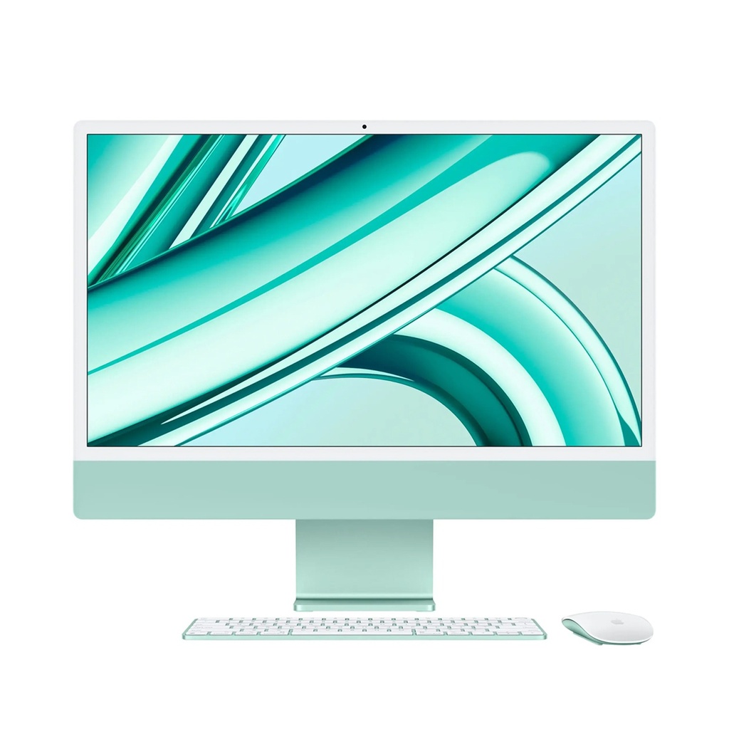 [NS029711] Apple iMac 24" M3 Chip 8-Core CPU 8-Core GPU 8GB RAM 256GB SSD (Eng/Arb KB) - Green