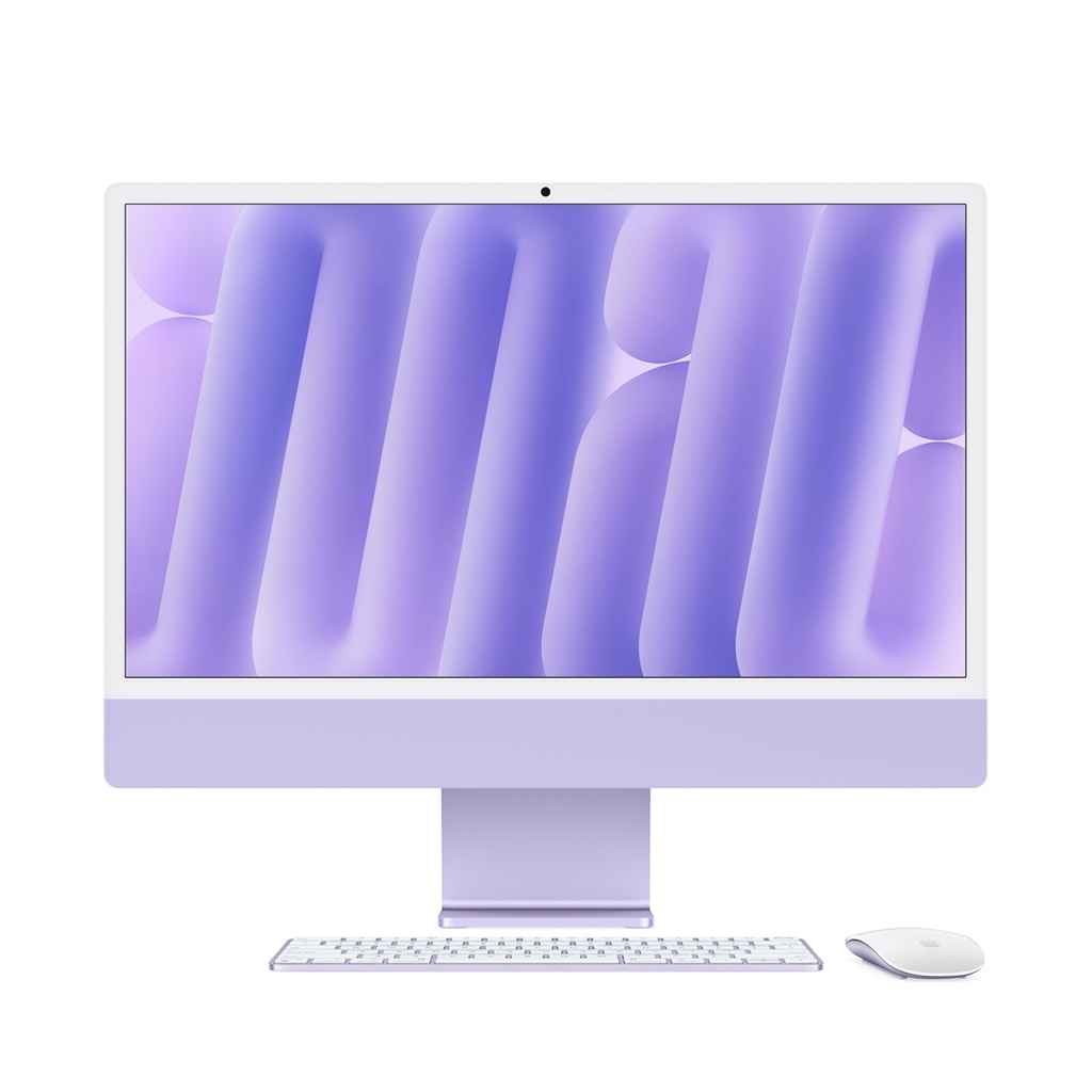 [NS028603] Apple iMac 24" M4 10-Core CPU 10-Core GPU 16GB RAM 512GB SSD (Eng/Arb KB) - Purple