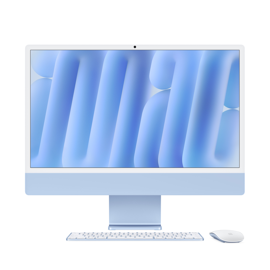 Apple iMac 24" M4 10-Core CPU 10-Core GPU 32GB RAM 1TB SSD (Eng/Arb KB) - Blue