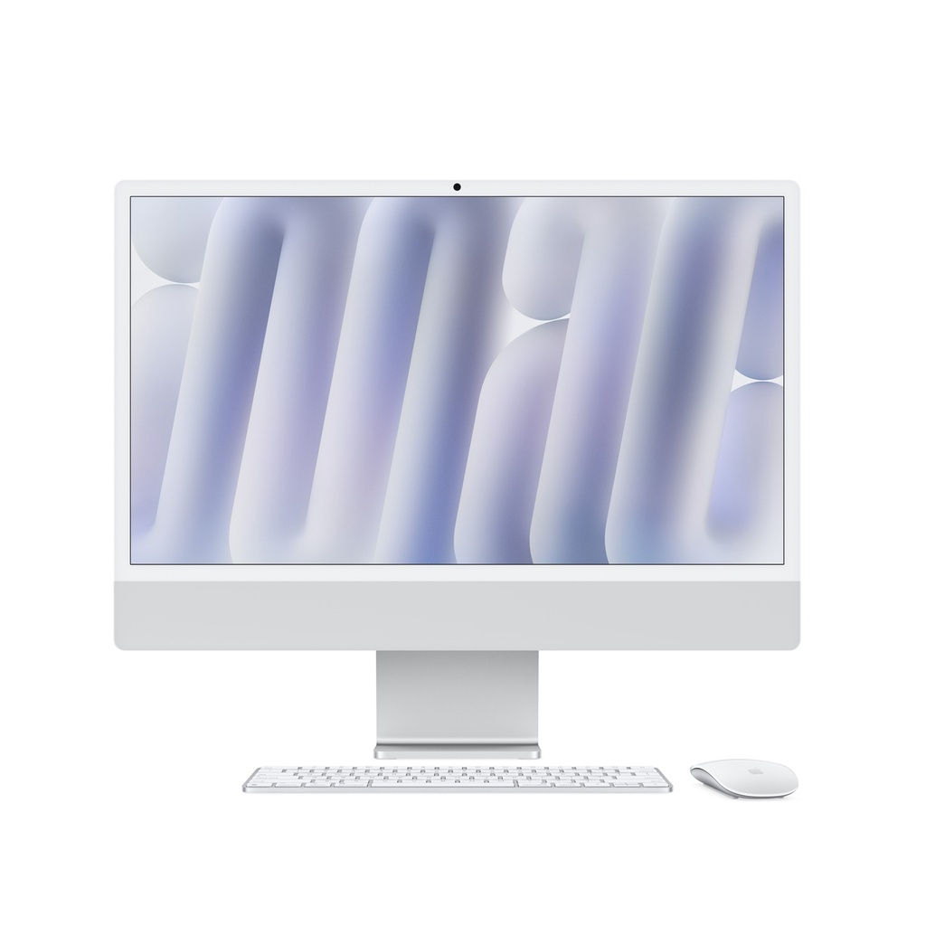 [NS030216] Apple iMac 24" M4 10-Core CPU 10-Core GPU 32GB RAM 1TB SSD Arbic - Silver