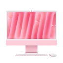 Apple iMac 24" M4 Chip, 8-Core CPU, 8-Core GPU, 16-core Neural Engine, 16GB RAM unified memory, 256GB SSD Storage, English / Arabic Keyboard - Pink