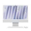Apple iMac 24" M4 Nano-Texture Glass 10-Core CPU 10-Core GPU 32GB RAM 1TB SSD (Eng/Arb KB) - Silver