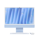 Apple iMac 24" M4 With Retina 4.5K Display 10-Core CPU 10-Core GPU 24GB RAM 512GB SSD (Eng/Arb KB) - Blue