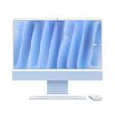 Apple iMac 24" M4 With Standard Glass 10-Core CPU 10-Core GPU 24GB RAM 512GB SSD (English Keyboard) - Blue