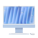 Apple iMac 24" M4 With Standard Glass 10-Core CPU 10-Core GPU 16GB RAM 256GB SSD (English Keyboard) - Blue