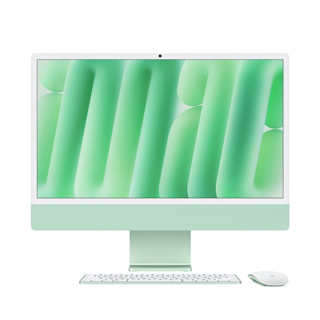 [NS031621] Apple iMac M4 Chip, 10 Core CPU, 10 Core GPU, 16GB Unified Memory, 256GB SSD, 24-inch 4.5K Retina Display, Green | Z1EM000F6