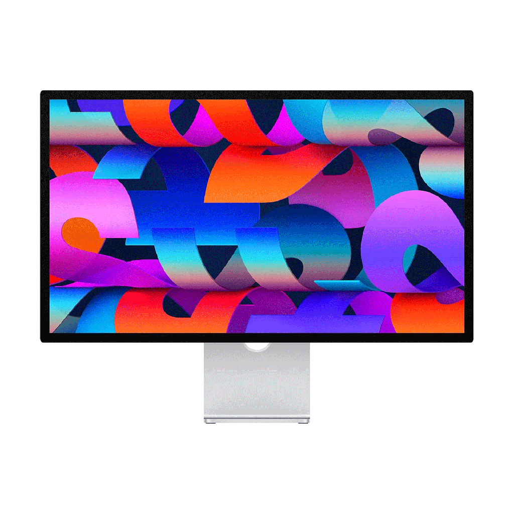 Apple Studio Display 27" 5K Retina Screen with Standard Glass and Tilt-Adjustable Stand - Silver