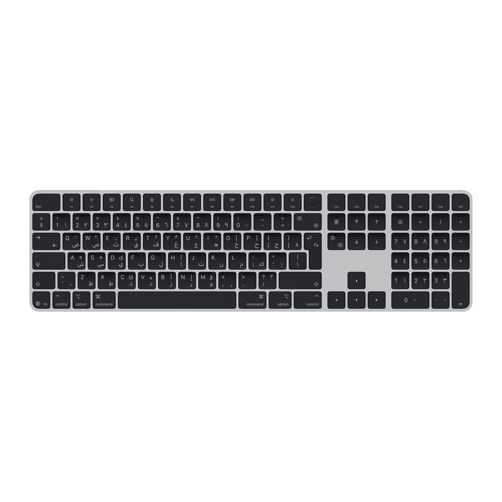 [NS028947] Apple Magic Keyboard with Touch ID and Numeric Keypad for Mac (Arabic Keyboard) - Black