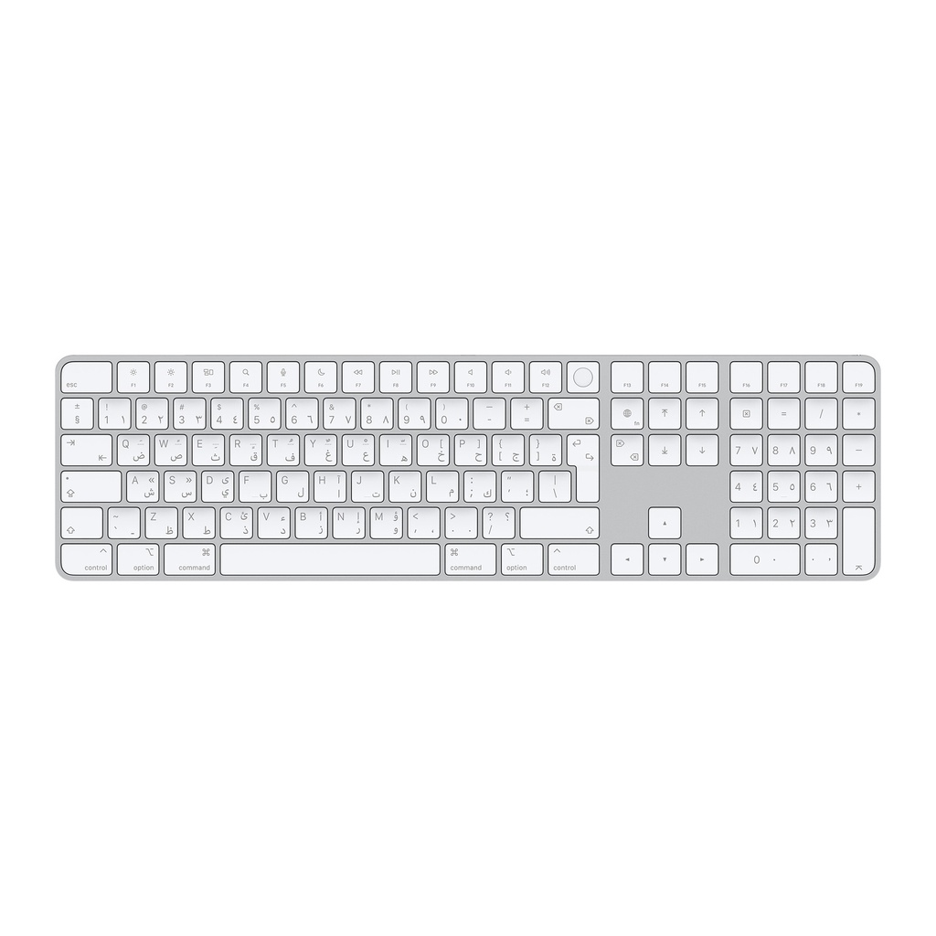 [NS013559] Apple Magic Keyboard with Touch ID and Numeric Keypad for Mac (Arabic)