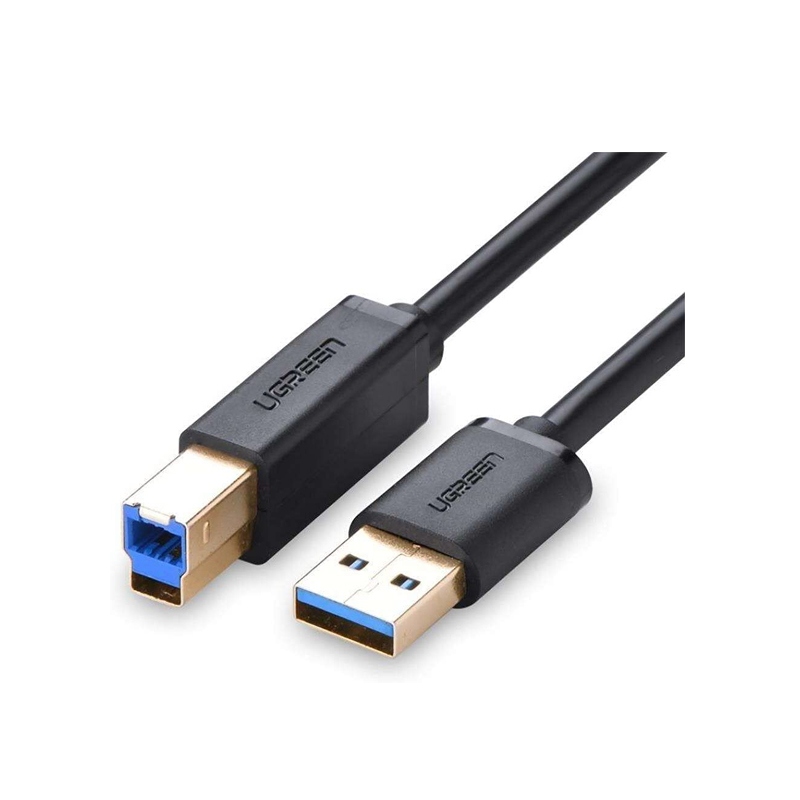 [NS004598] UGreen USB 3.0 A Male to B Male Cable 2M - Black