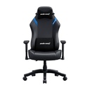 Anda Seat LUNA Series Large Gaming Chair Includes Adjustable Lumbar & Headrest Pillows - Black/Blue