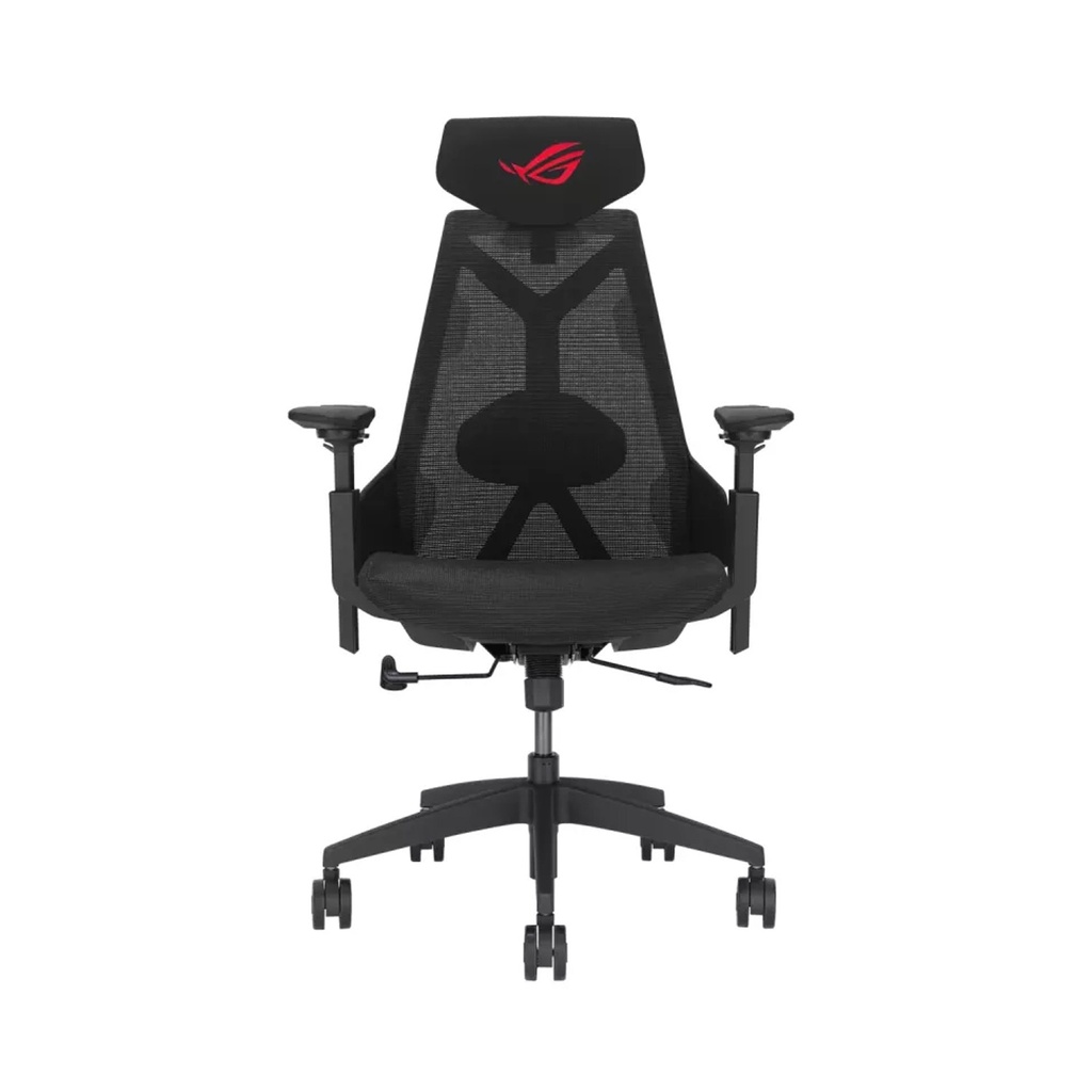[NS030557] Asus SL400C ROG Destrier Core Ergo Gaming Chair Futuristic Cyborg Design, Adjustable, Breathable Durable - Black