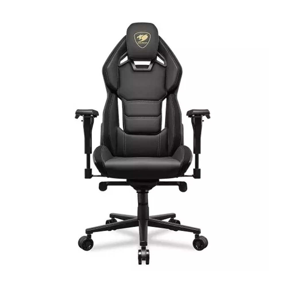 Cougar Hotrod Royal Gaming Chair, Multi-Zone Backrest, Premium Hyper-Dura Leatherette, 4D Armrest and Class 4 Gas Cylinder-Black