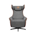 Cougar Sofa Magus Grey Armrests tilt proportionally Ergonomic backrest Contoured Headrest Reduces Neck Strain - Grey/Orange