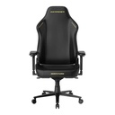 DXRacer Martian Large Series Gaming Chair, 4D Armrests, Integrated Lumbar 90° ~135°Back Recline Support Steel Frame, Hydraulics-Black/Yellow