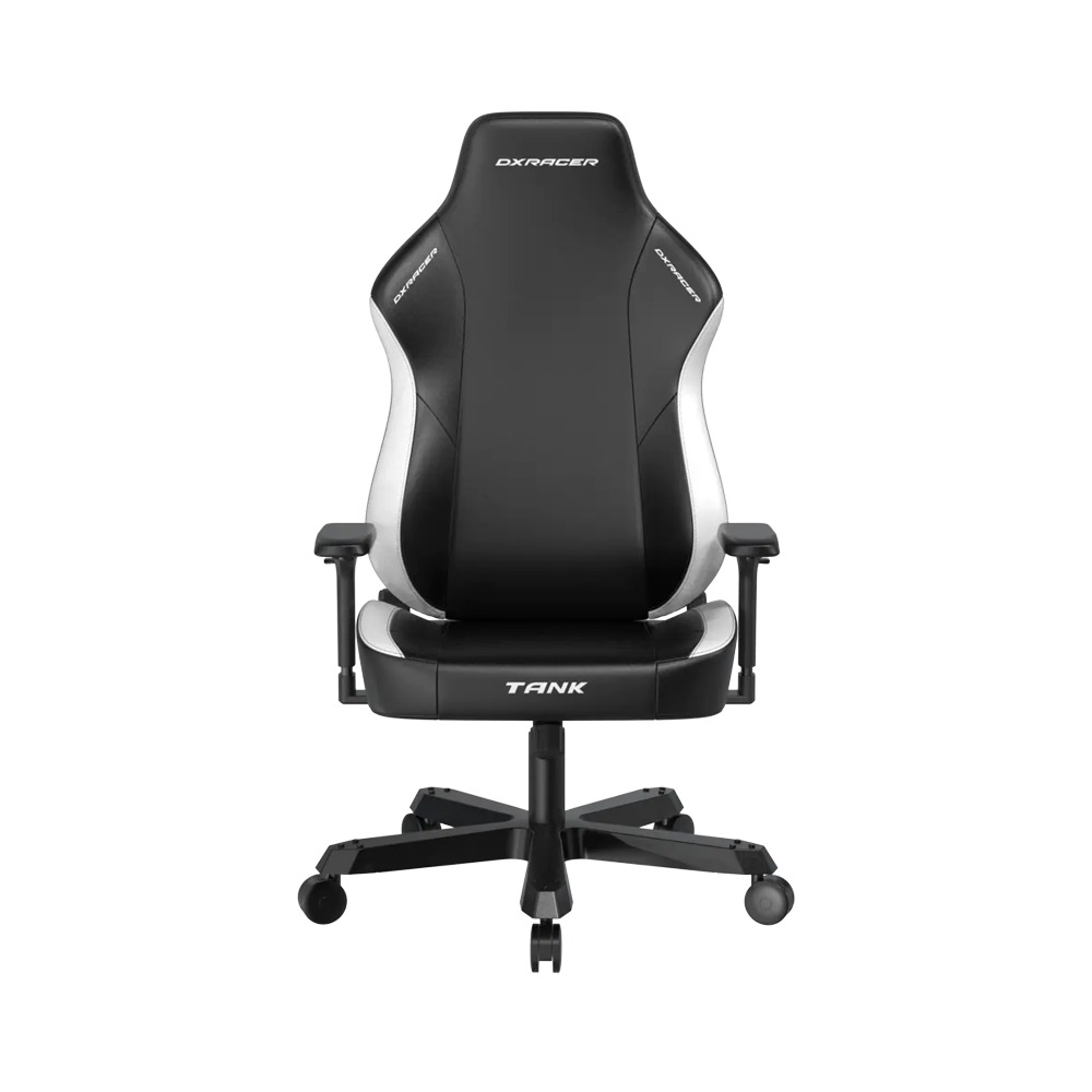 [NS031870] DXRacer Tank XXL Series Gaming Chair 4D Adjustable Armrests Magnetic Headrest & Lumbar Support - Black/Gray