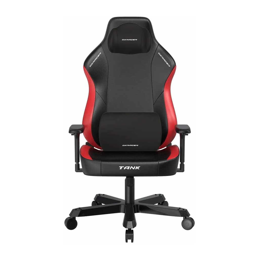 DXRacer Tank XXL Series Gaming Chair 4D Adjustable Armrests Magnetic Headrest & Lumbar Support - Black/Red