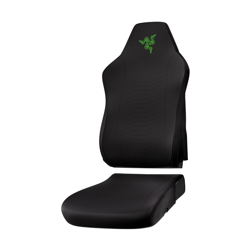 Razer Gaming Chair Sleeves For Iskur V2 X - Black/Green Edition