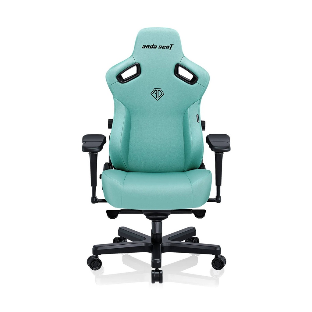 [NS028960] Anda Seat Kaiser 3 Large -Premium Ergonomic PVC leather, With Magnetic Memory Foam Neck Pillow - Green
