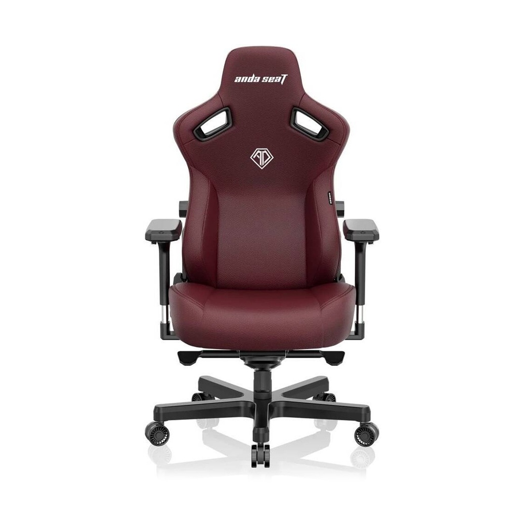 [NS028959] Anda Seat Kaiser 3 Large -Premium Ergonomic PVC leather, With Magnetic Memory Foam Neck Pillow - Maroon