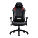 Anda Seat LUNA Series Large Gaming Chair Includes Adjustable Lumbar & Headrest Pillows - Black/Red