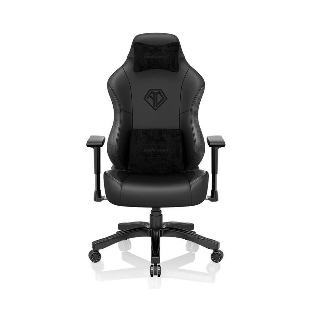 [NS027882] Anda Seat PHANTOM 3 Series Premium Headrest, Lumbar Support, 2D Adjustable Armrests,360-degree swivel -Stormy Black