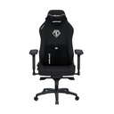 AndaSeat Phantom 3 XL Gaming Chair Fabric, Cushion & Neck Pillow, 4D Adjustable Armrests - Black