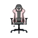 Cooler Master Caliber R1S Special Edition Premium Comfort&Style, Breathable Leather Gaming Chair - Pink/Grey
