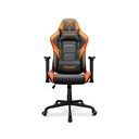 Cougar Chair Armor Elite, Breathable PVC Leather, 2D Adjustment - Orange