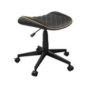 Cougar Crosser Gold PVC Synthetic Leather The Ribbed Seat Provides Ergonomic Comfort & Support Top-Gun Mechanism Black/Gold