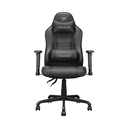 COUGAR Fusion S Ergonomic Gaming Chair, PVC Faux Leather, Metal 5-Star Base, , Built-in 3D Curved Lumbar Support, Adjustable Armrest, Class 4 Gas Lift Cylinder, 120 kg - Black | 3MFSLBLB.0001