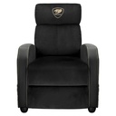 Cougar Ranger Elite Velvet Fabric,High-Density Thicker Foam,Adjustment For Backrest, Headrest For Comfort,Side Storage Pocket - Gold