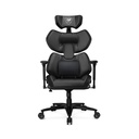 Cougar Terminator Elite Ergonomic Hyper-Dura Synthetic Leather, 4D Armrests Adjustable, Height Lumbar Support - Black