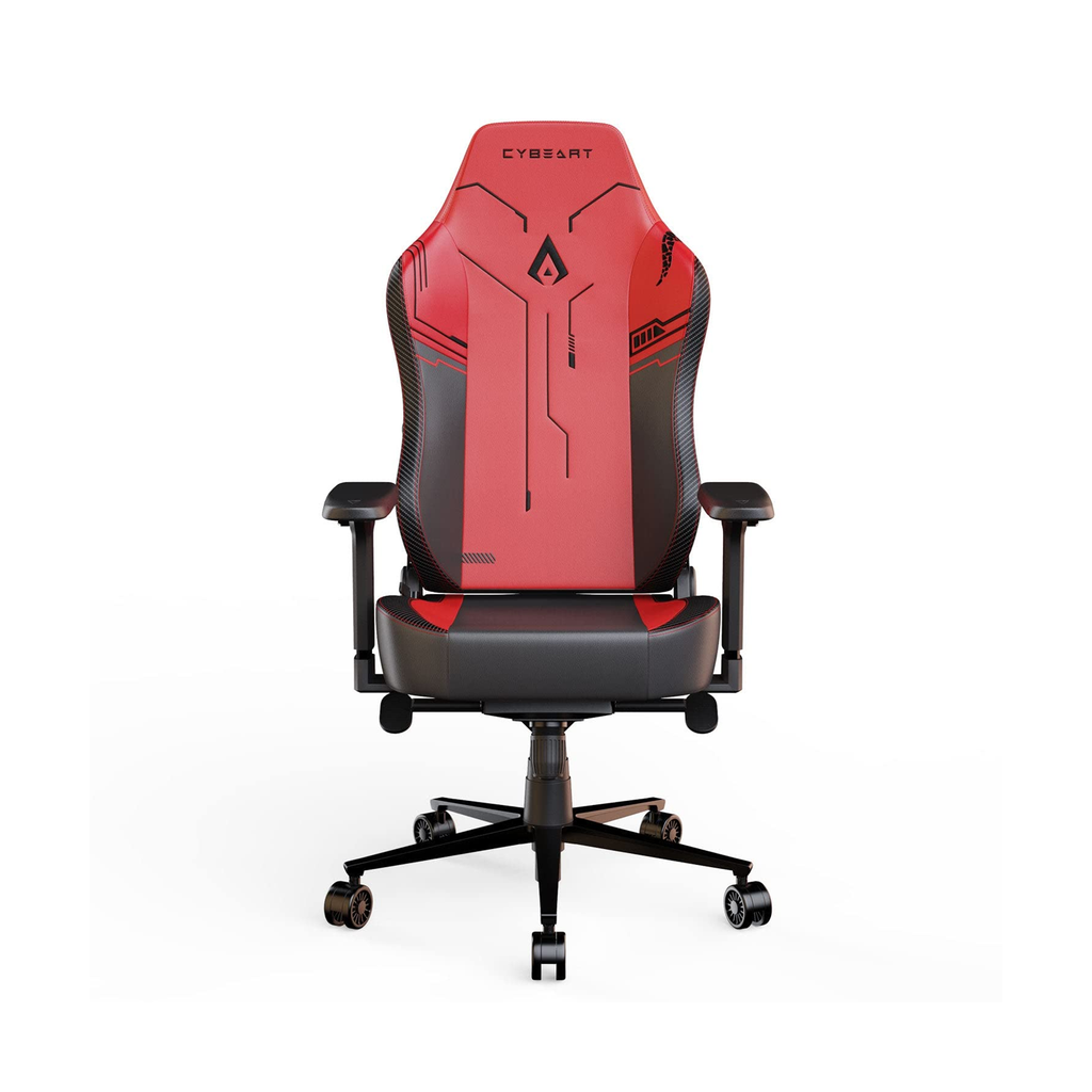 [NS027660] CYBEART Apex Series Signature Edition Supreme Pu Leather, 4D Armrest, Inbuilt Lumbar Support Gaming/Office Chair - Red