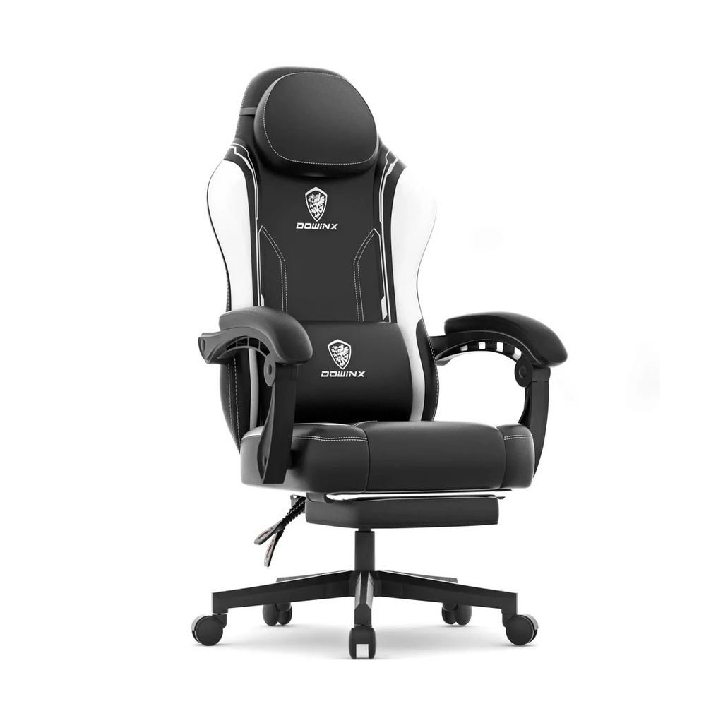 [NS031955] Dowinx Ergonomic Series 6650 Gaming & Office Chair-Black/White